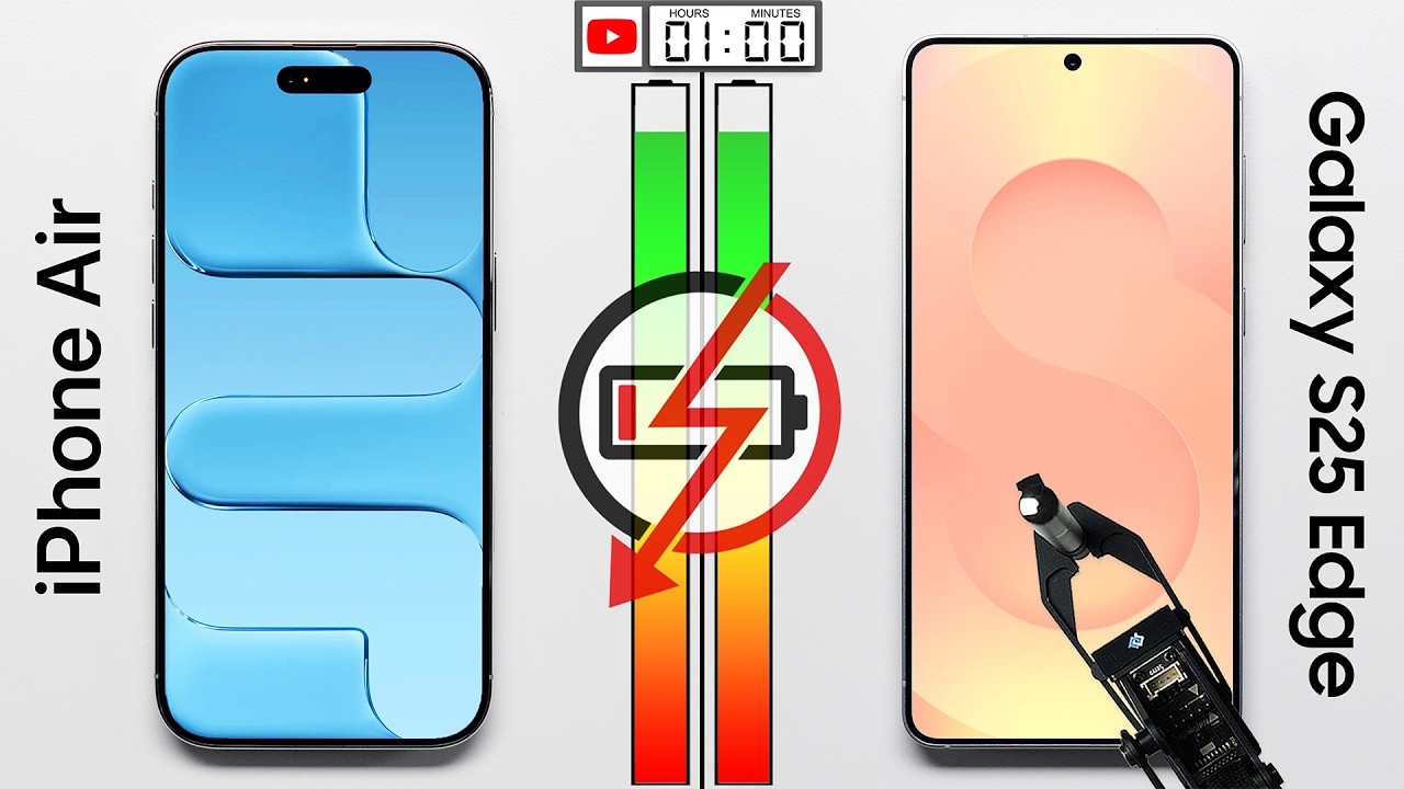 iPhone 17 Air vs Samsung Galaxy S25 Edge Comparison