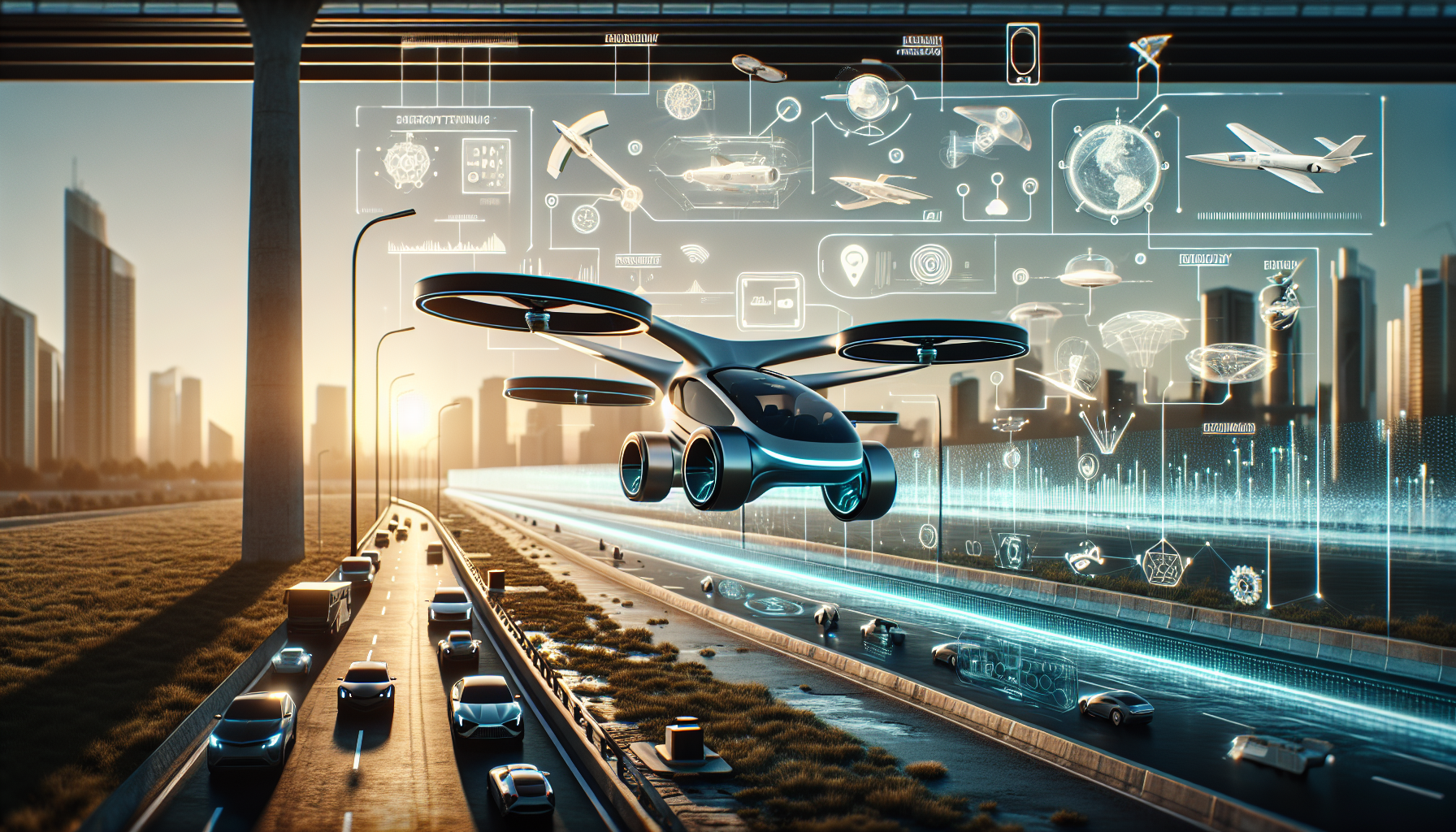 空飛ぶ車の技術と進化