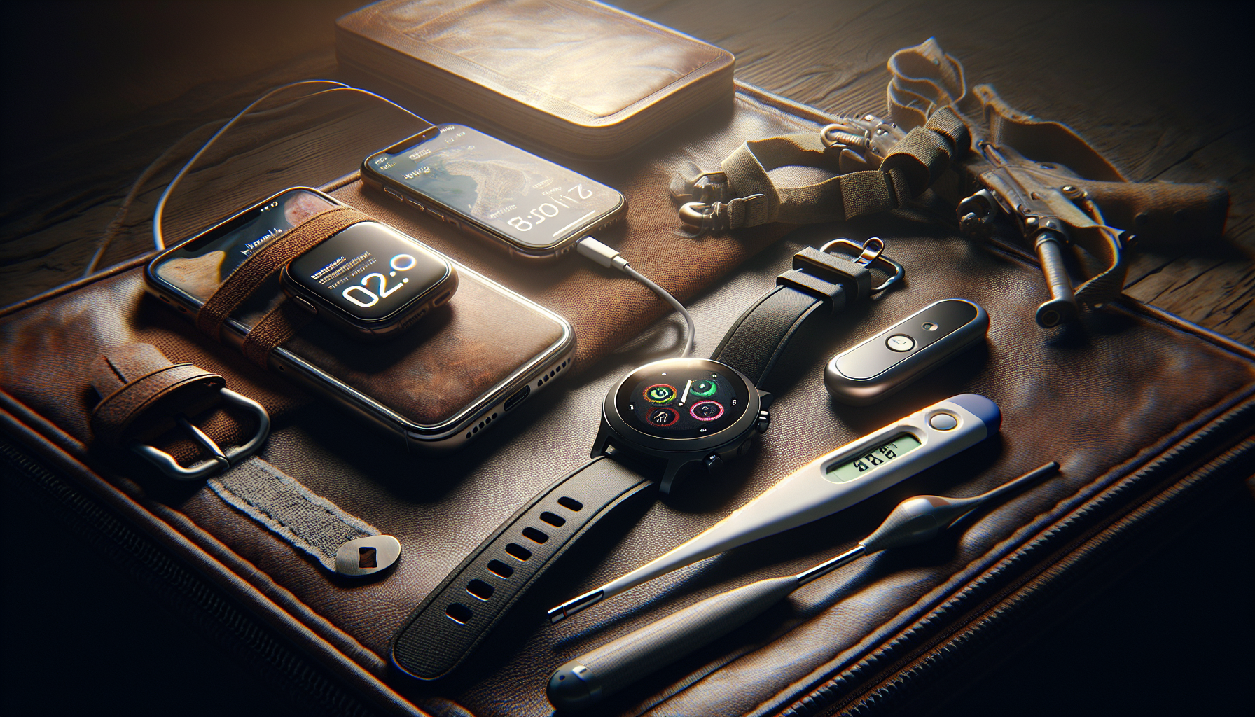 旅行中の健康管理にスマートガジェット