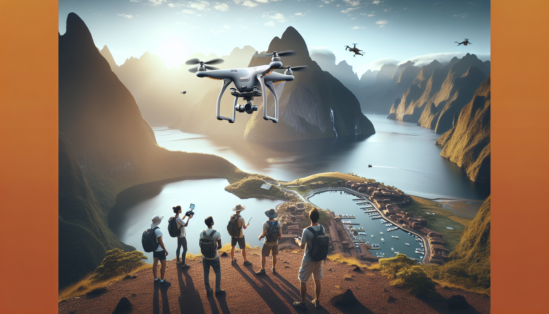 Drones et tourisme : innovations en plein essor
