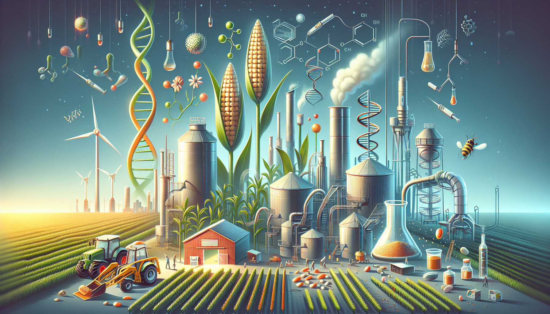 Biotecnología en agricultura: Revolución agrícola moderna