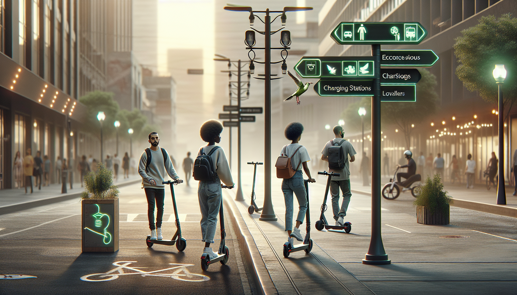 电动滑板车改变城市交通方式