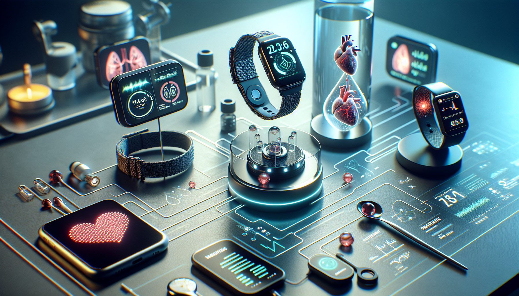 未来の健康管理におけるウェアラブルデバイスの影響