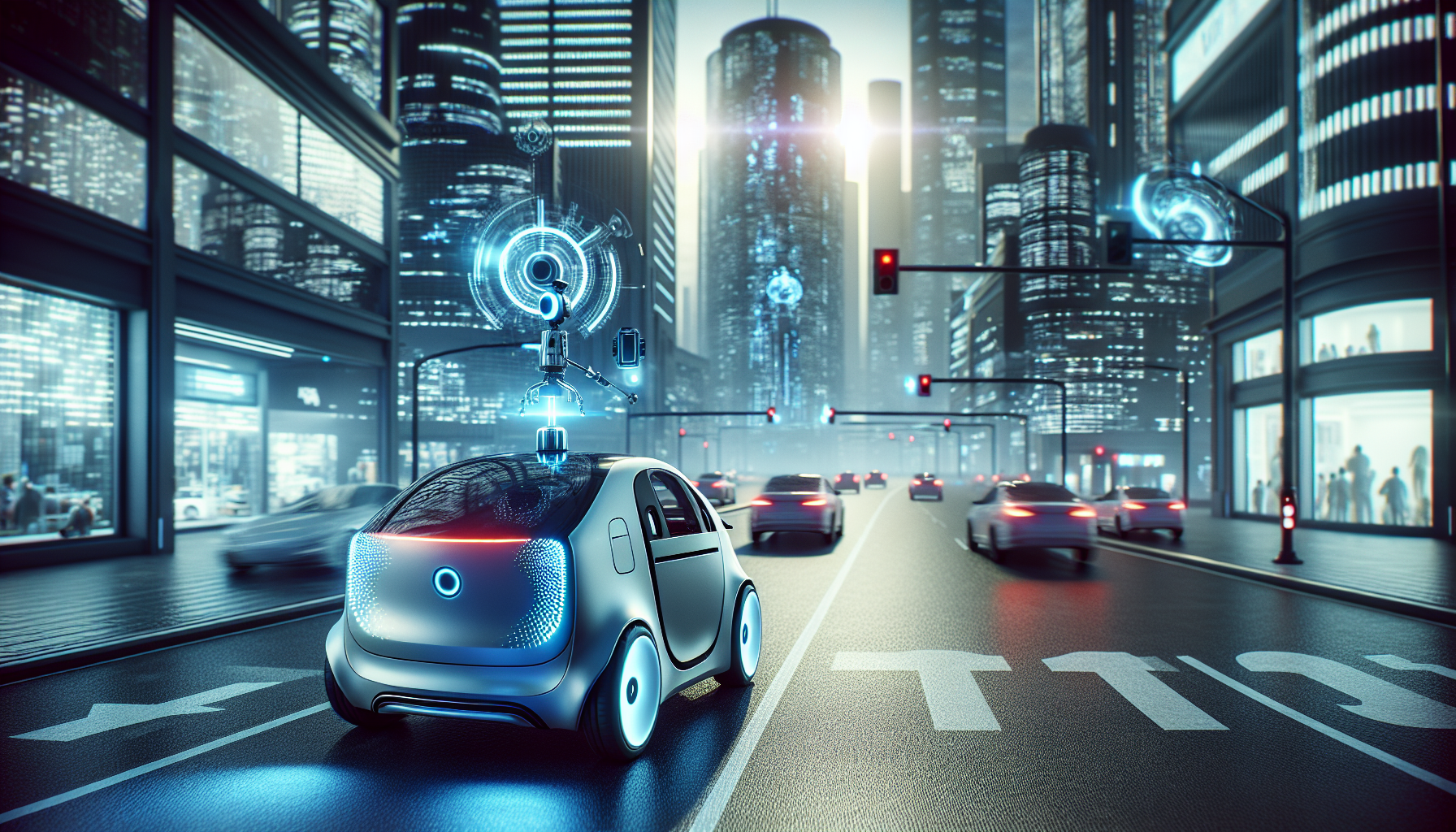 自動運転技術の未来と交通システム