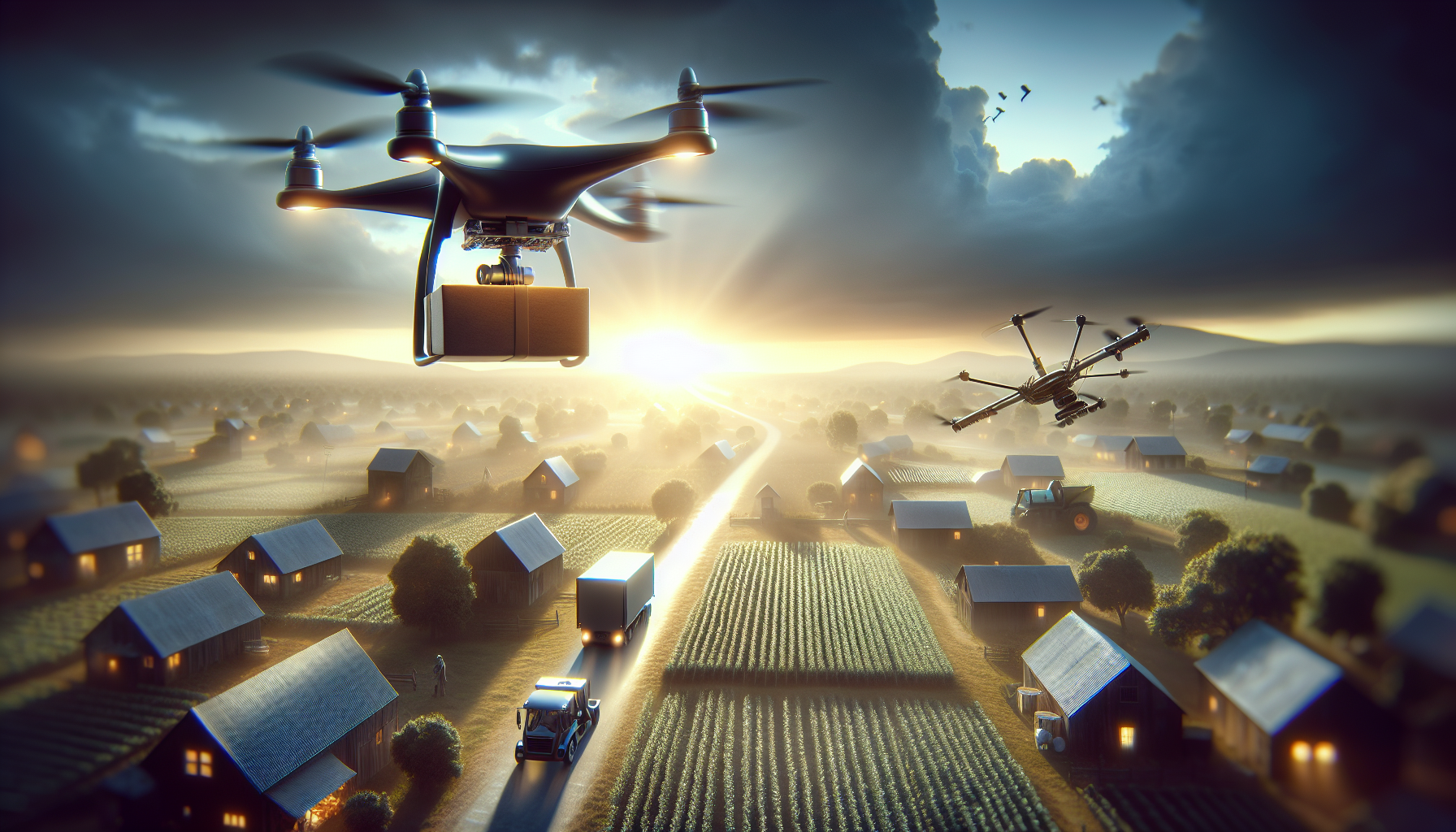 تطبيقات الطائرات بدون طيار في الحياة اليومية