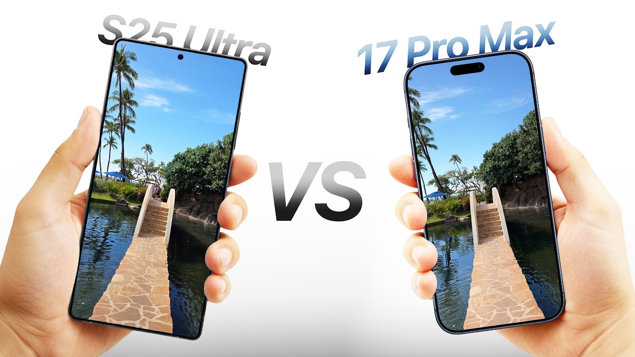 Samsung S25 Ultra vs iPhone 17 Pro Max: Features Compared