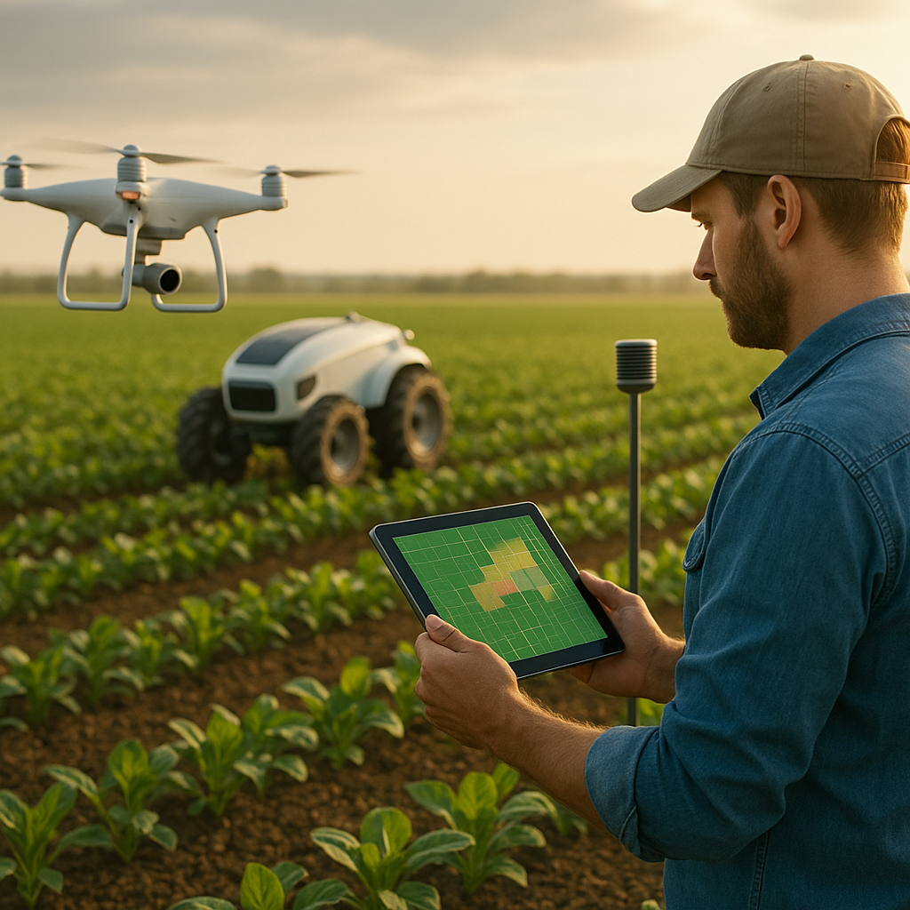 Tecnologia Revolucionando Agricultura Sustentável