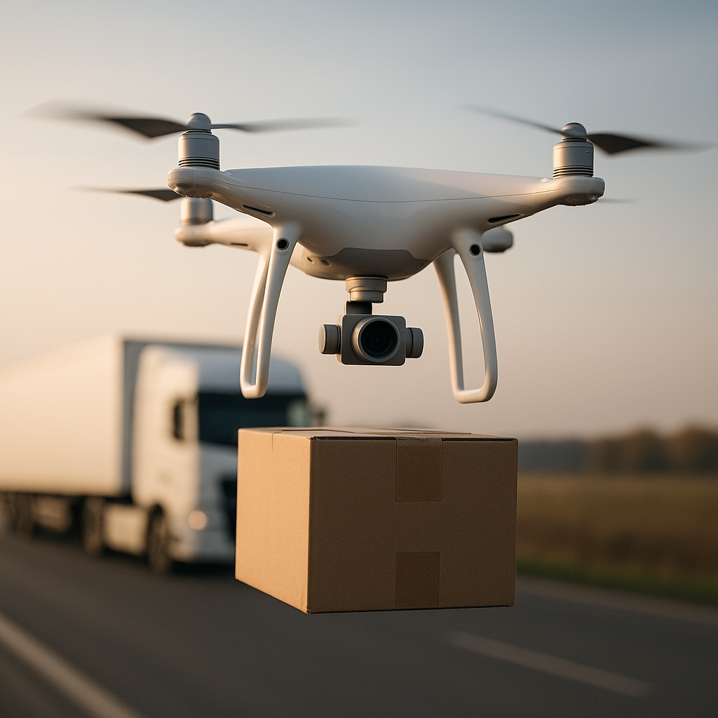 O futuro dos drones: como eles estão mudando a logística e o transporte