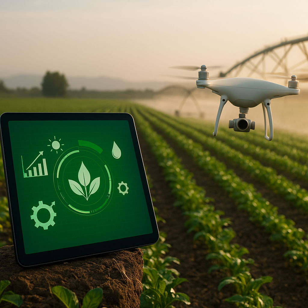 تكنولوجيا الزراعة الذكية وتأثيرها على الأمن الغذائي