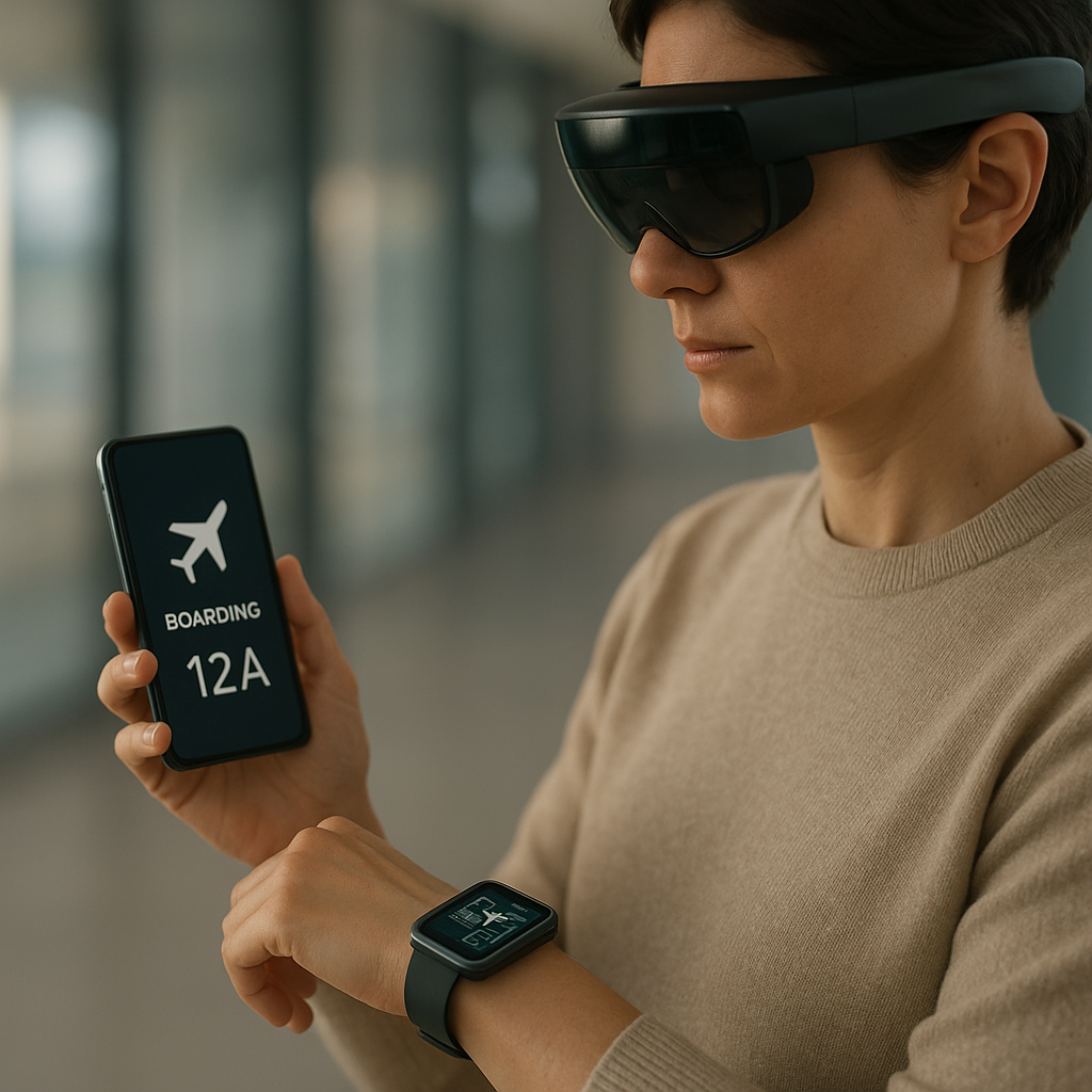 Como a tecnologia wearable revoluciona as viagens