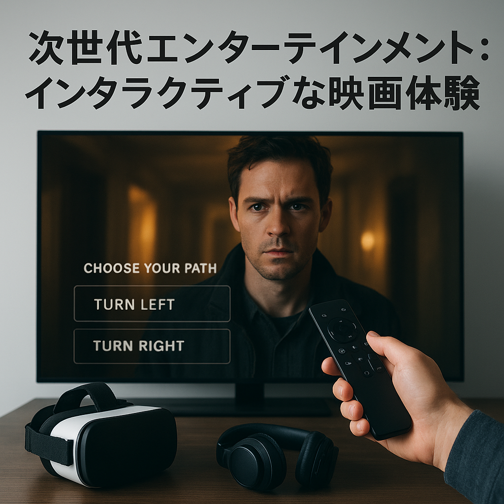 次世代エンターテインメント:インタラクティブな映画体験