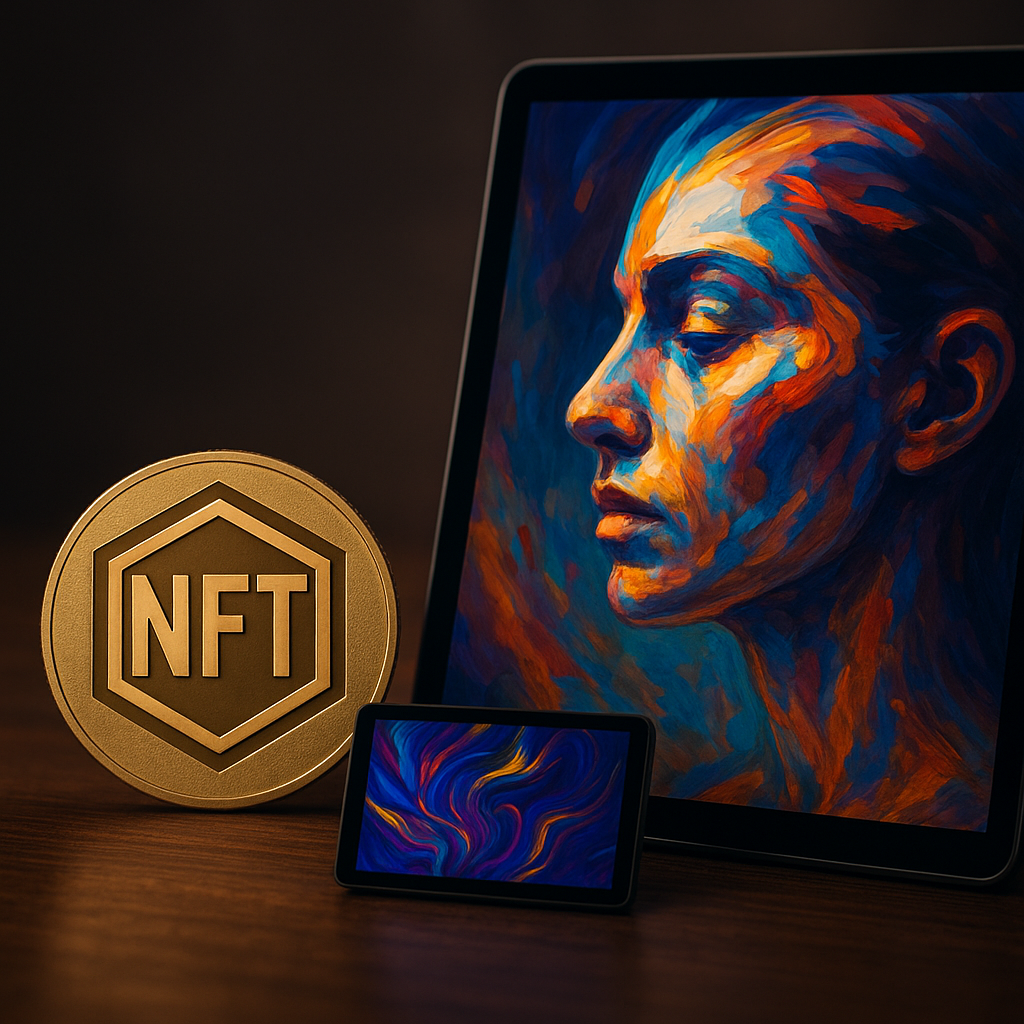 デジタルアートの進化：NFTと表現方法の変化