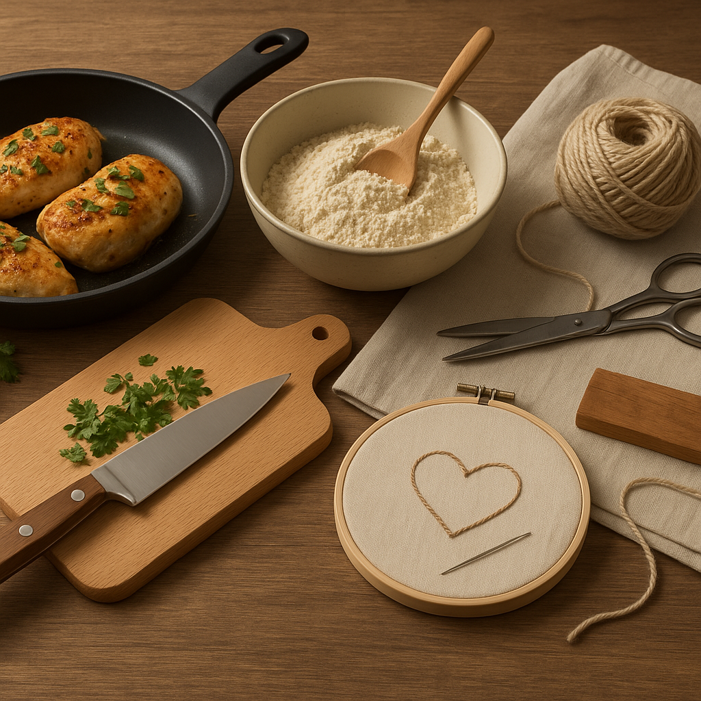 学习新技能的乐趣:从烹饪到手工艺