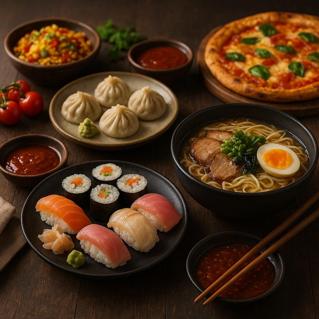 世界の美食を巡る旅:名物料理を味わう