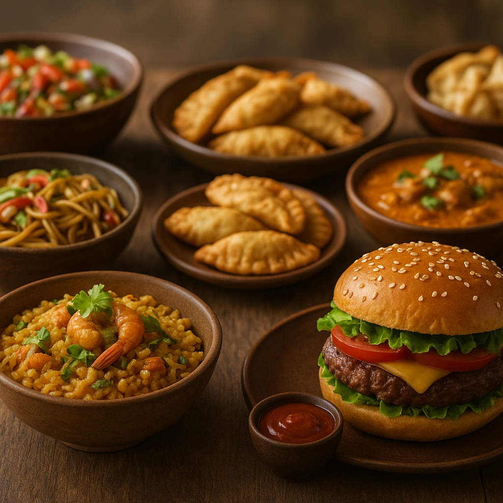 تجارب الطعام الفريدة حول العالم: استمتع بمأكولات متنوعة