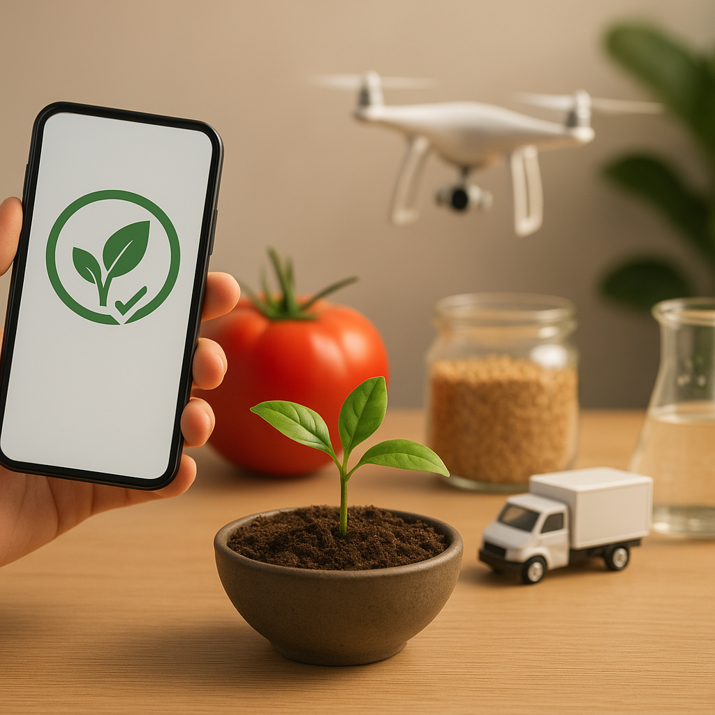 新兴科技助力可持续食品生产与消费