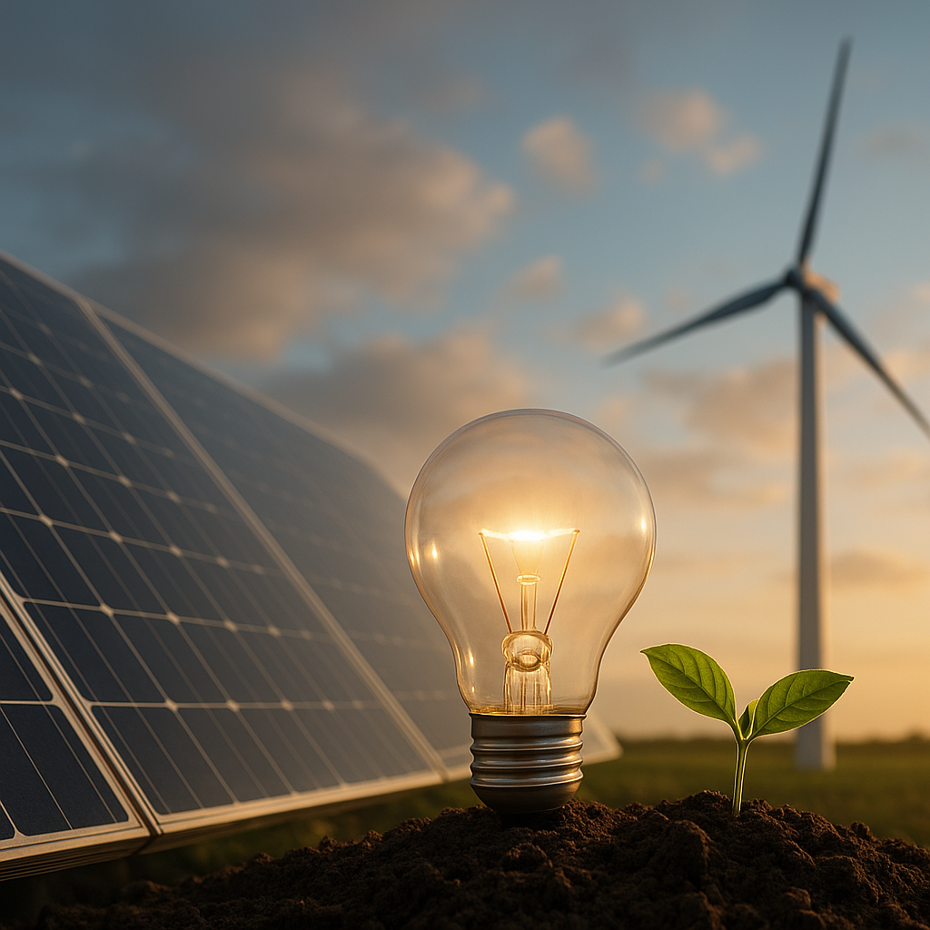 الابتكارات في تكنولوجيا الطاقة المتجددة