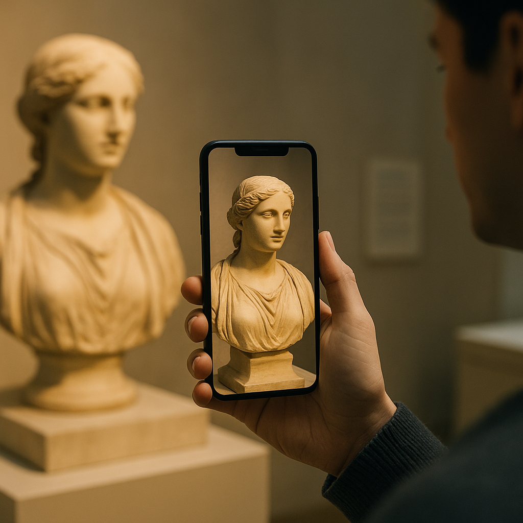 Realidade aumentada em museus e exposições